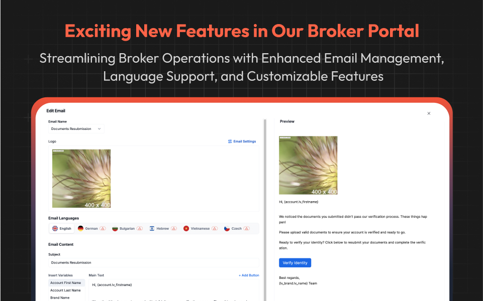Broker Portal