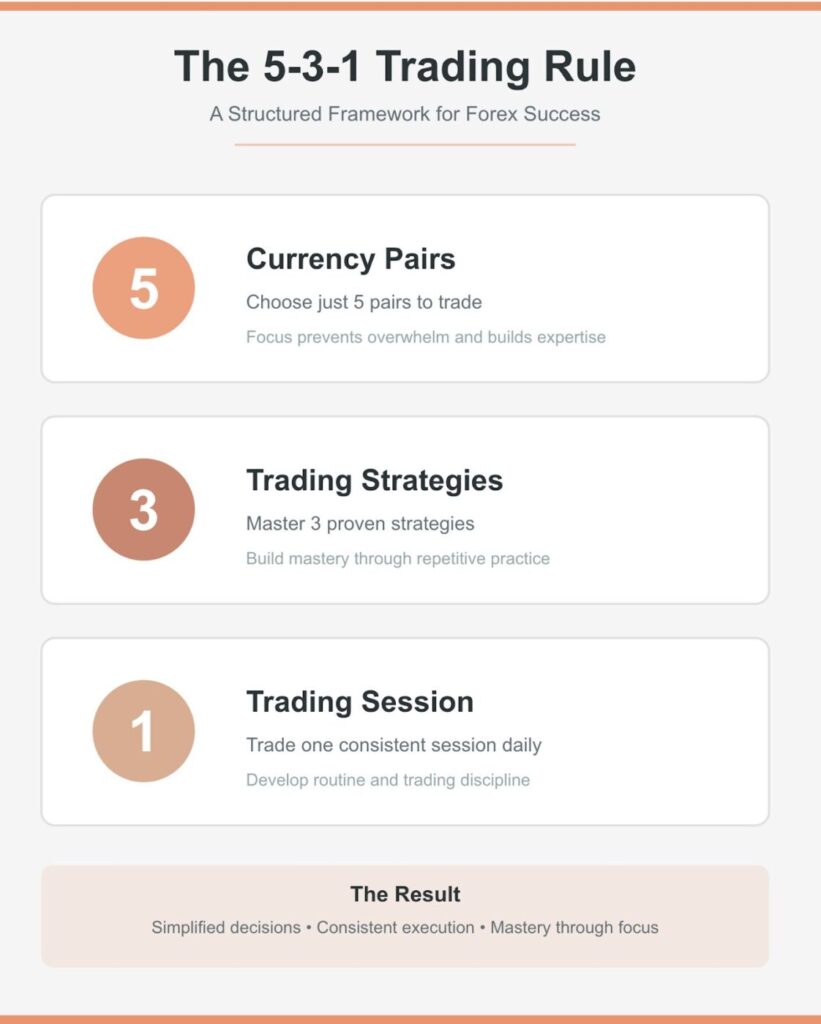 The framework of the 5-3-1 trading rule